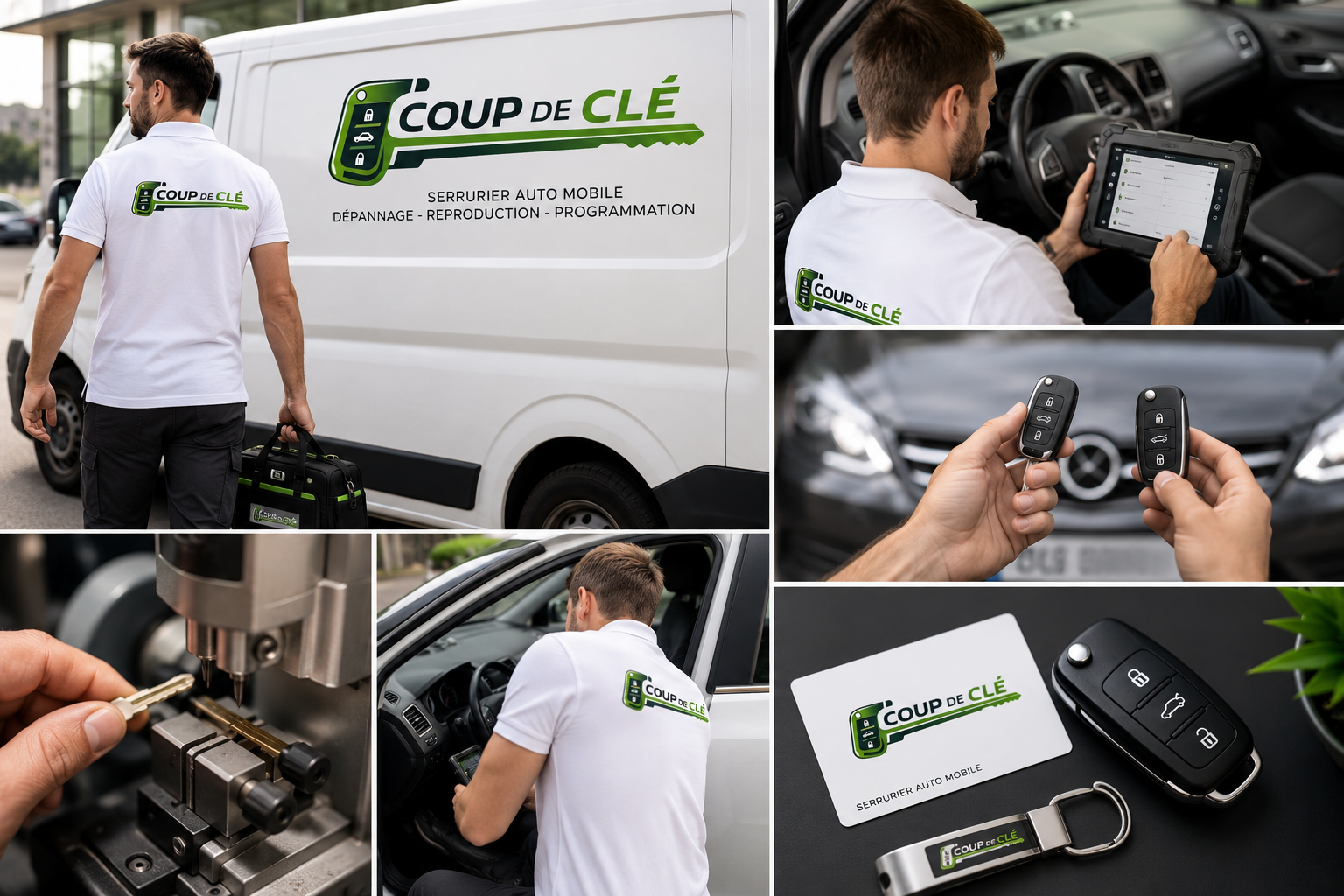 Télécommande clé voiture Limoges — Coup de Clé